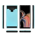 thumbnail image 3 of Galaxy Note 9 2018 case, Mignova rugged double-layer protection card holder shockproof and drop-proof protection hard shell mixed rubber armor for Samsung Galaxy note 9(Blue), 3 of 8
