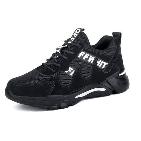 

OwnShoe Indestructible Nonslip Steel Toe Safety Shoes Men Women Breathable Work Sneakers