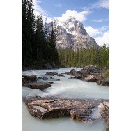 Mount Stephen and Yoho River Yoho National Park British Columbia Canada Poster Print by Matthias (Best National Parks In British Columbia)