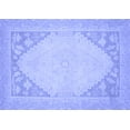 thumbnail image 1 of Ahgly Company Indoor Rectangle Oriental Blue Modern Area Rugs, 3' x 5', 1 of 4