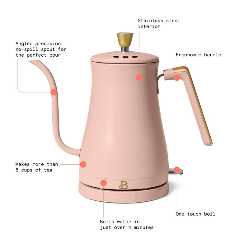 Pretty top electric kettle