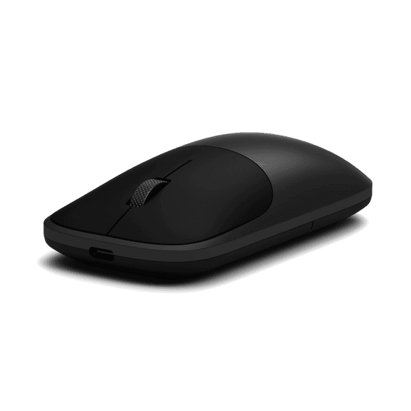 Satechi Slim EX Wireless Mouse, Multi-Device Bluetooth & 2.4GHz Connection for macOS, Windows, iPadOS, and Android, Silent Clicks, Anodized Aluminum Shell, USB-C Rechargeable Battery - Space Black