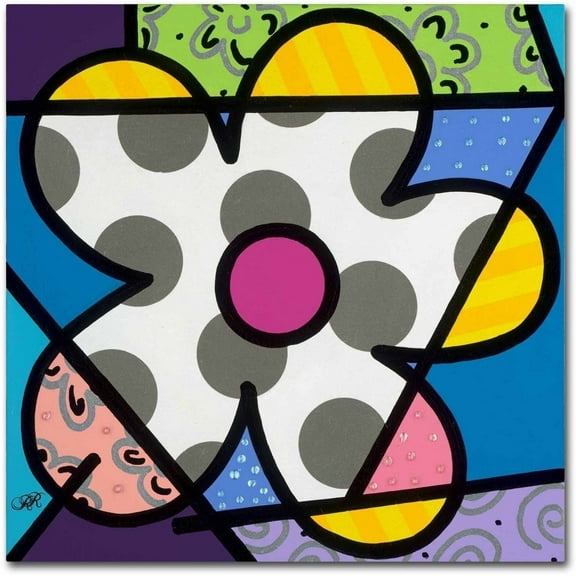 Trademark Fine Art 'Big Flower III' Canvas Art by Roberto Rafael