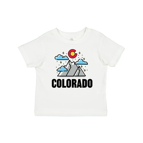 Inktastic Colorado Mountains and Clouds Boys or Girls Baby T-Shirt