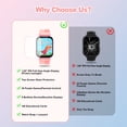 thumbnail image 4 of SHANNA Kids Smart Watch for Boys Girls Aged 4-12,  1.83'' HD Touch Screen with 30 Games and 140 Learning Cards, Music Player Camera Pedometer Story Telling, Pink, 4 of 10