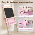 thumbnail image 4 of JOYOOSS Easel for Kids Ages 4-8 Easels for Toddlers Art Kids Easel Age 8-12 Wooden Drawing Easels Double-Sided Magnetic Whiteboard Chalkboard with Paper Roll for Kid Dry Erase Board P, 4 of 7