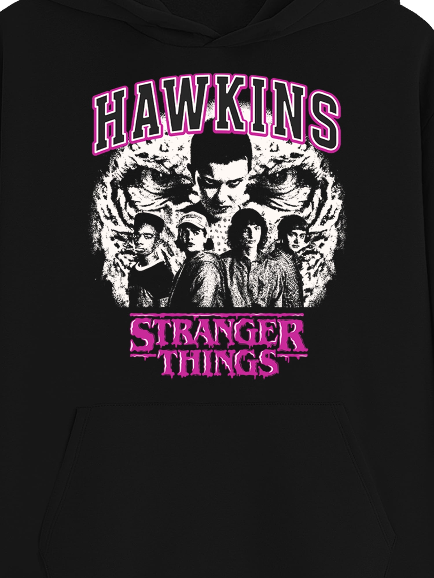 Netflix Stranger Things, Men's & Big Men's Graphic Hoodie, Hawkins City, Sizes XS-3XL