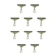 thumbnail image 2 of Yuarrent cepillo de limpieza limpiaparabrisas herramienta de limpieza tamaño compacto multifuncional sin rasguños fregador de pared Verde 10piezas, 2 of 6