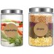 thumbnail image 3 of 2roll 1000 Pcs Labels Stickers, 25mm/1 Inch Self-Adhesive Jar Labels Kraft Gift Tag Stickers for Valentine's Day Wedding Craft, 3 of 4