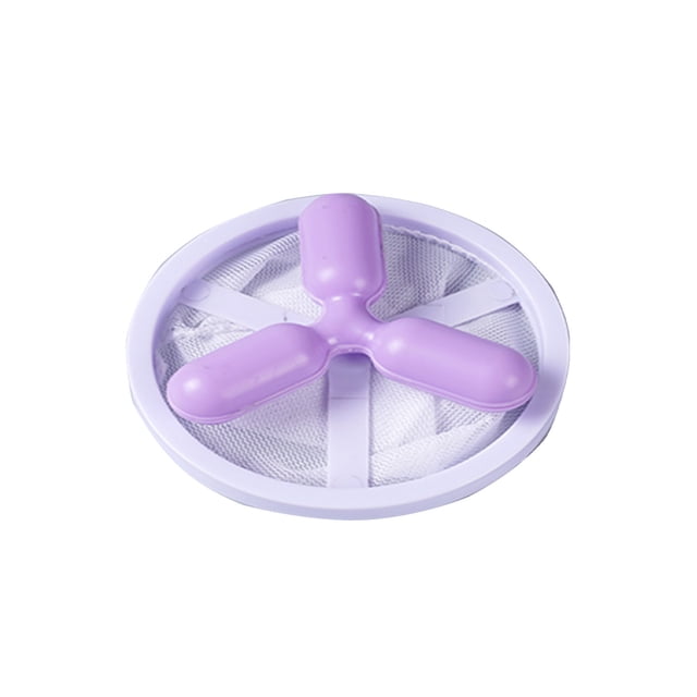 Vwrxbz Washing Machine Hair Catcher Floating Lint Mesh Bag Reusable Filter for Tray