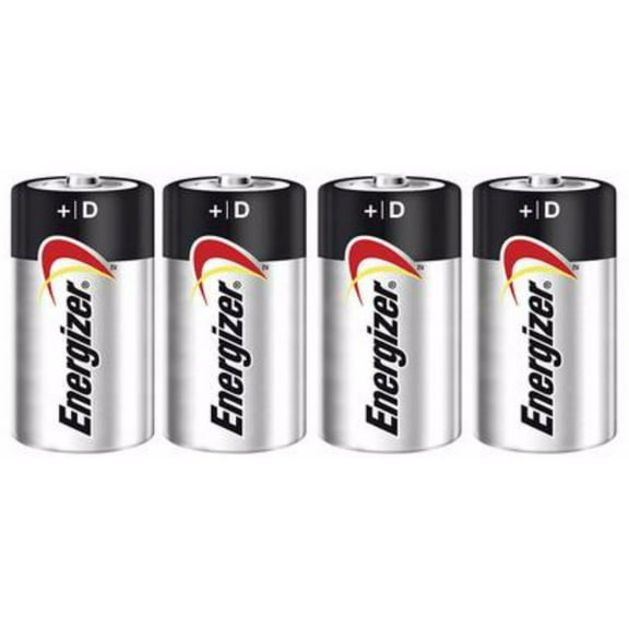 Energizer Max Alkaline D Size Batteries E95VP - 4 Pack + 30% Off!