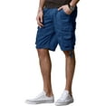 thumbnail image 4 of Matchstick Men's Cotton Cargo Shorts Loose Utility Outdoor Shorts with Multi Pockets, Sizes S-6XL, 4 of 7