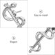 thumbnail image 3 of WASHWEPE 4Ud Pins De Con De Para Camisas En Material Resistente Y, 3 of 6