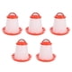 thumbnail image 2 of Suministros de alimentación, 5 uds., 1,5 kg, cuencos para beber agua para pájaros y pollos, suministros para animales de granja, tecnología avanzada, 2 of 8