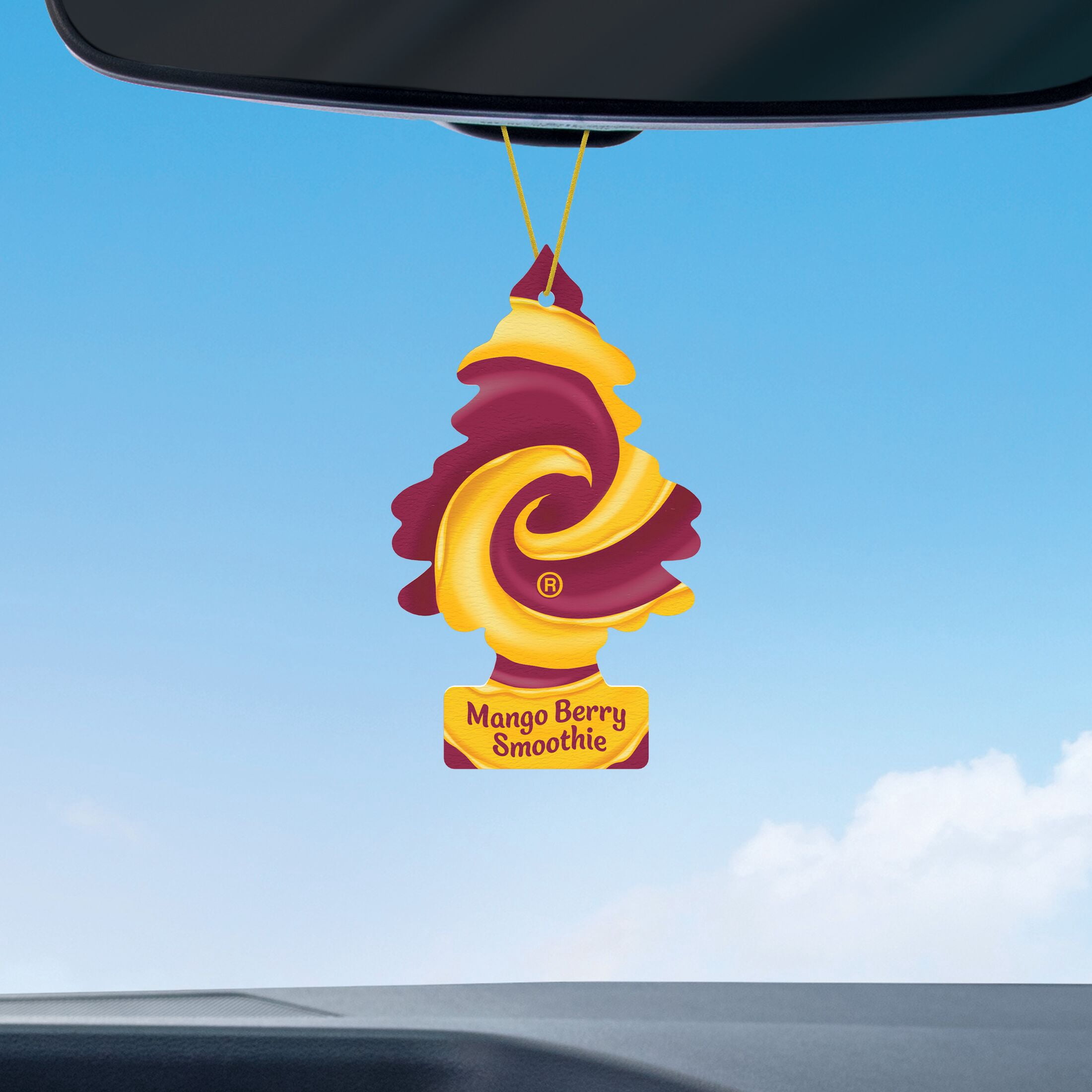Little Trees Air Freshener Mango Berry Smoothie Fragrance 3-Pack