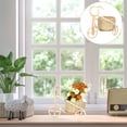 thumbnail image 1 of OUNONA Woven Flower Pot Rattan Tricycle Shape Bamboo Storage for Households 1Pcs, 1 of 5