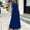 Blue, variant on Elegant Wedding Guest Dresses for Women Summer Maxi Formal Short Sleeve Beach Young Womens Long A-Line Dress,Green,XL