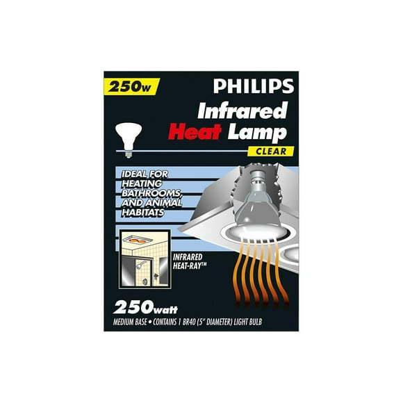 PHILIPS 250W BR40 Reflector Infrared bulb