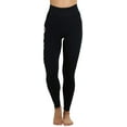 thumbnail image 2 of ToBeInStyle Women's Active Peace Print Legging Black, 2 of 4