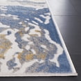 thumbnail image 3 of SAFAVIEH Palma George Abstract Area Rug, Beige/Light Blue, 5'5" x 7'7", 3 of 8