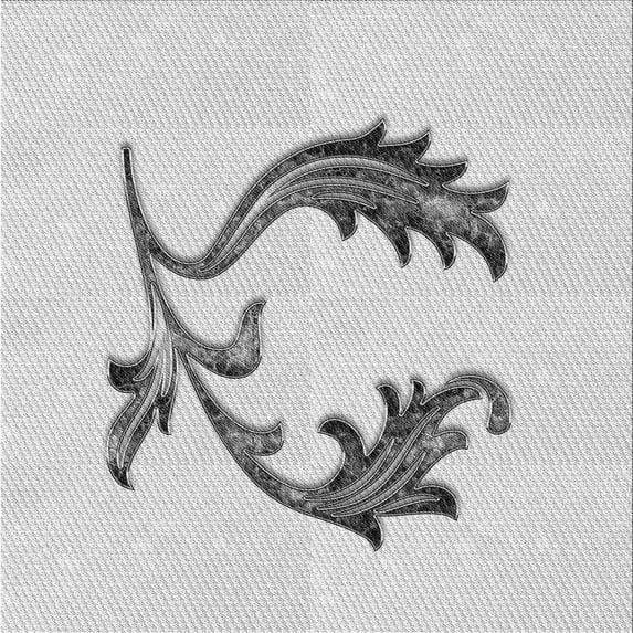 Ahgly Company Indoor Square Patterned Platinum Gray Area Rugs, 7' Square