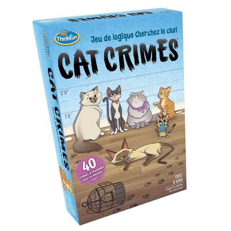 Thinkfun - Jeu De Crimes de chat (Français)