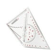 thumbnail image 5 of Sharprepublic 2 Pieces Triangle Ruler Square Protractor Triangle for Carpentry Engineering, 5 of 8