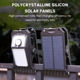 thumbnail image 4 of CHOK 2Pcs Motion Sensor Solar Clip Light White, 4 of 6