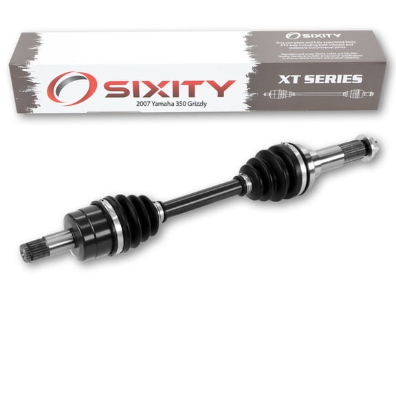 Sixity XT Front Right Axle compatible with Yamaha Grizzly 350 2007 - IRS YFM35FGIHW FGIW 4X4