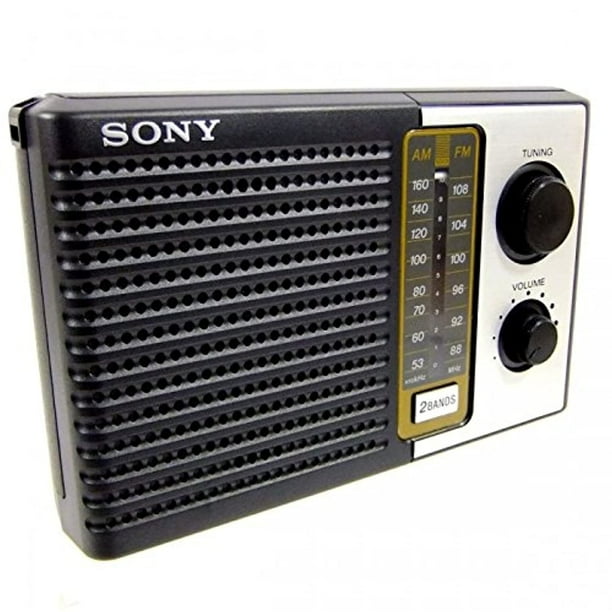 Sony ICFF10 Two 2 Band FM/AM Portable Battery Transistor Radio