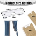 thumbnail image 2 of 15 Pcs Clips de Réparation pour Stores Verticaux, Pièces de Rechange pour Stores, Clips de Réparation pour Stores Verticaux, Remplacement de Stores de Fenêtre, 2 of 5