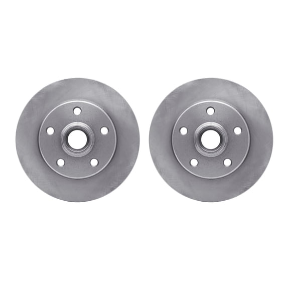 Dynamic Friction Company Rear Brake Rotors 6002-74010