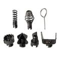 thumbnail image 2 of Lindbes 7Pcs 16mm Manganese Steel Drain Cleaner Machine Combination Cutter Head Set for Pipeline Dredging Machine, 2 of 7