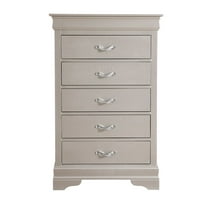 Glory Furniture Lorana Chest in Champagne Color