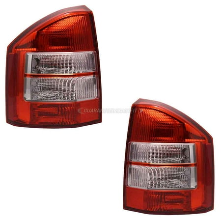 BuyAutoParts Tail Light Assembly Pair 16-23199TK