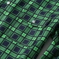 thumbnail image 3 of IYTR Mens Jackets Plush Thick Warm Shirt Jackets with Pocket Button Up Turndown Collar Plaid Long Sleeve Jacket Green M, 3 of 4