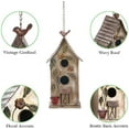 thumbnail image 6 of Jemeni 15" H Distressed Metal Birdhouses for Outdoors Hanging, 6 of 7