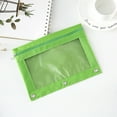 thumbnail image 2 of Adorable Zipper Pencil Pouch, Cute Zippe Pouch for 3 Ring Binder, Sturdy Binder Pouch with Smooth Zippers, Perfect for Office Supplies, Portable Pencil Bag, Green, 2 of 7