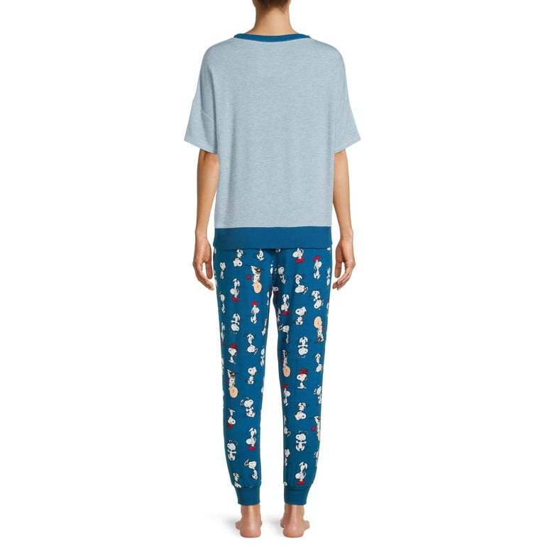 Peanuts Women\'s Snoopy Pajama Set, 2-Piece | Pyjama-Sets