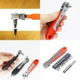 thumbnail image 2 of Portable 36 Tooth Ratchet Screwdriver Set Perfect For Small Space Operations, 2 of 13