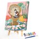 thumbnail image 3 of Cuadros Decorativos Gato flamenco pájaro pintura por números DIY cuadro sin marco sobre lienzo (S499) Ndcxsfigh Nuevos Originales, 3 of 9