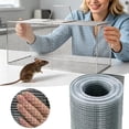 thumbnail image 2 of SIfdSeng Vole Mesh 50 Cm X 10 M Fine Mesh 6.3 Mm Mesh Width 0.5 Mm Wire Galvanised Wire Mesh Aviary Wire Rabbit Wire for Raised Bed Garden Small Animals, 2 of 9