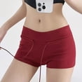 thumbnail image 5 of XFLWAM Womens Athletic Gym Shorts Comfy Sweat Shorts for Workout Drawstring Elastic Waist Casual Lounge Boxer Briefs For Ladies with Pockets, 5 of 9