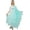 Pastel Mint, variant on Phagun Chiffon Dupatta Indian Long Stole Throw Tassel Neck Wrap Chunni-White