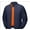 Navy, variant on TACVASEN Mens Jackets Zip Pockets Bomber Sportswear Fall Thicken Coat Navy m