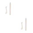 thumbnail image 3 of Injueey 2 Pieces Scoring Creaser Folder Paper Crafts Scraper Tool Handmade Cards Scrapbooking Plastic Household DIY Bookbinding 20.5 x 2.4 cm, 12 x 2.4 cm 2piezas Injueey CBP101103, 3 of 6