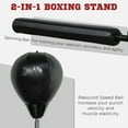 thumbnail image 6 of Resenkos Free-Standing Boxing Bag with Reaction Bar and Suction Cup Base, Adjustable Height - Black, 6 of 7