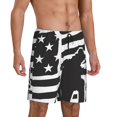 thumbnail image 2 of Sikiie Memorial Day1 Mens Pajama Shorts, Lounge Pant, Men's shorts，Sleep Pj Shorts for Men-4X-Large, 2 of 6