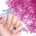 thumbnail image 5 of Uxcell Crushed Glass Glitters Colorful Irregular Glass Chips Chunky Stones Rose Red, 5 of 5