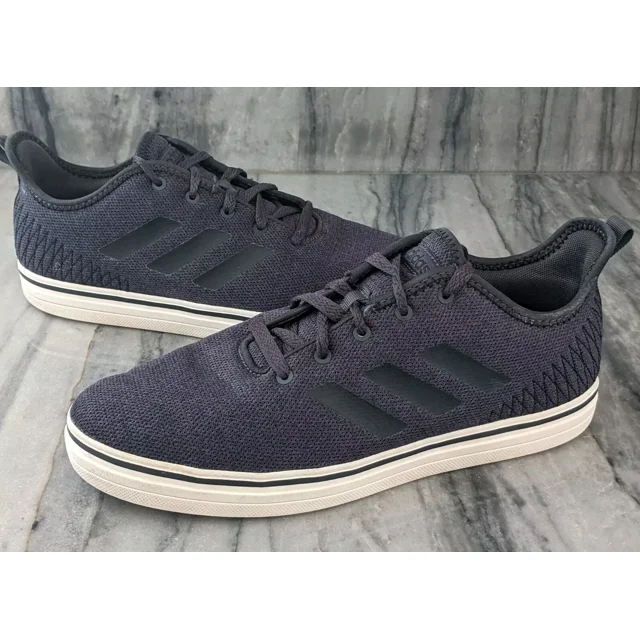 Ad-id-as True Chill Men's Size 9.5 Black Mesh Athletic Skate Shoes Sneakers DA9852